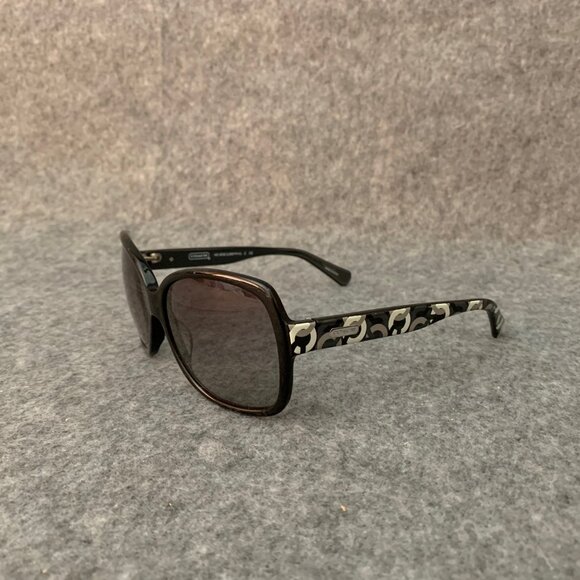 Coach HC 8032 Women’s L908 Perri 5022/11 Black Sunglasses 58-15-125 - Picture 8 of 15